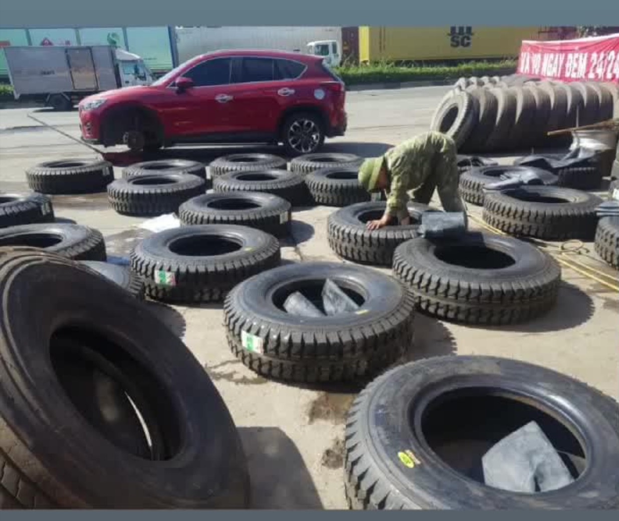 VỎ XE TẢI CŨ GIÁ RẺ - ĐƠN VỊ CUNG CẤP HÀNG ĐẦU TẠI BÌNH DƯƠNG